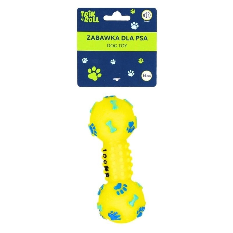 Pískacia kosť pre psa 14 cm