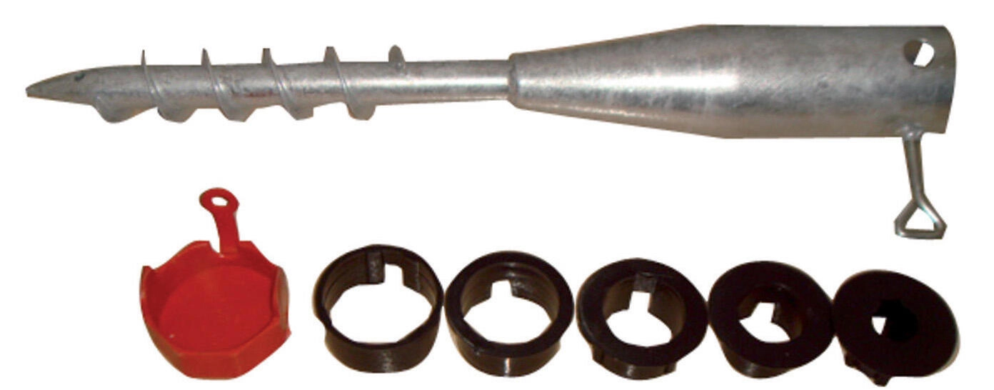 Zemný vrut M.A.T. 520x68 mm Zn