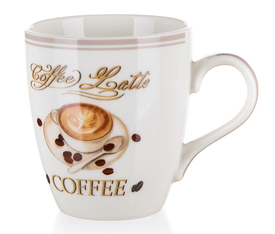 Keramický hrnček Espresso 240 ml s motívom kávy