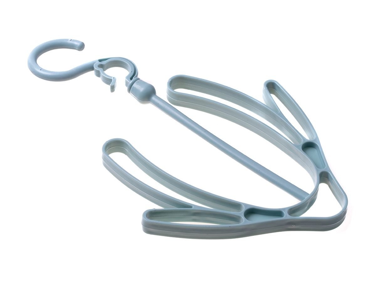 Stojan na sušenie topánok - modrý