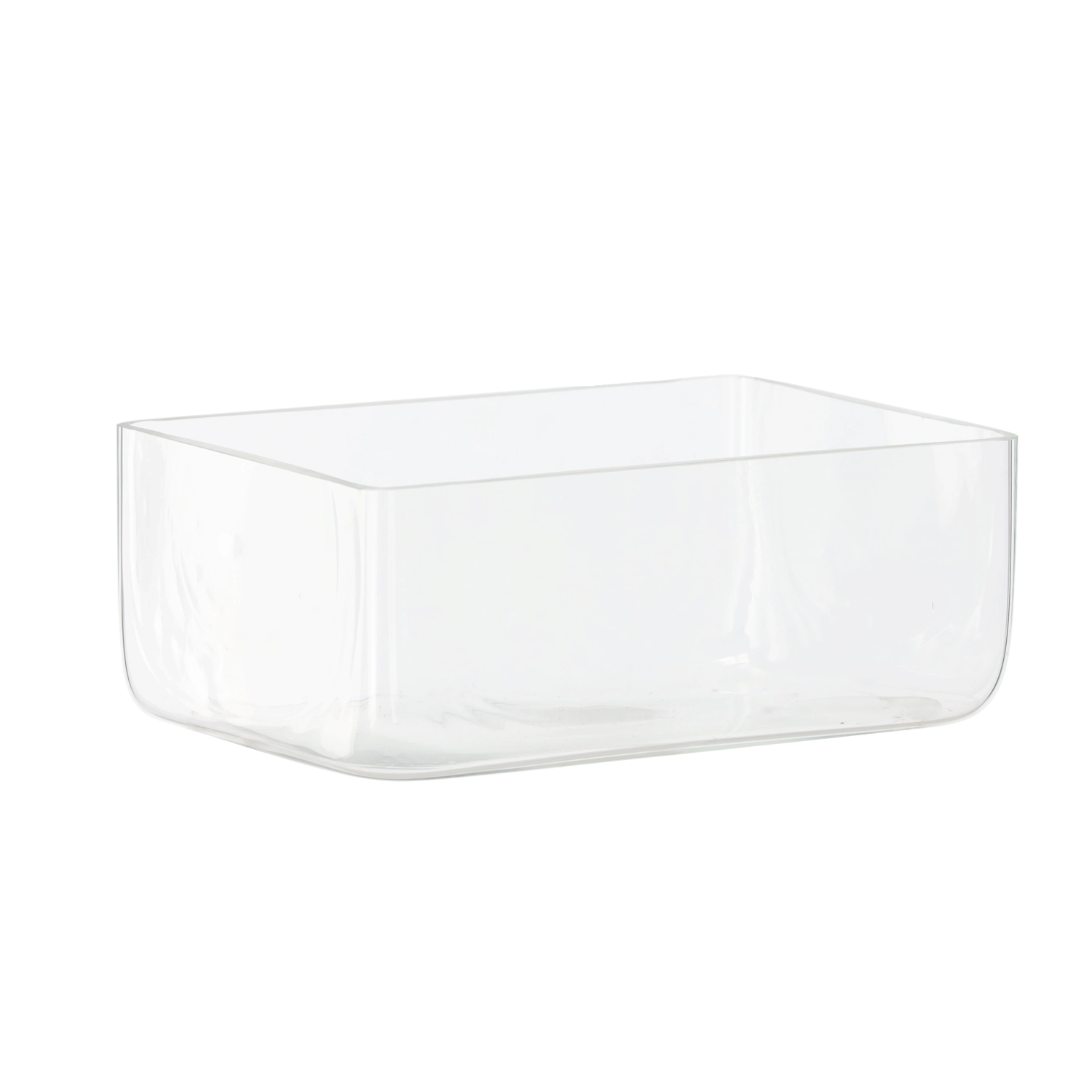 E-shop Obdĺžniková misa s brúseným povrchom 10 × 25 × 18 cm