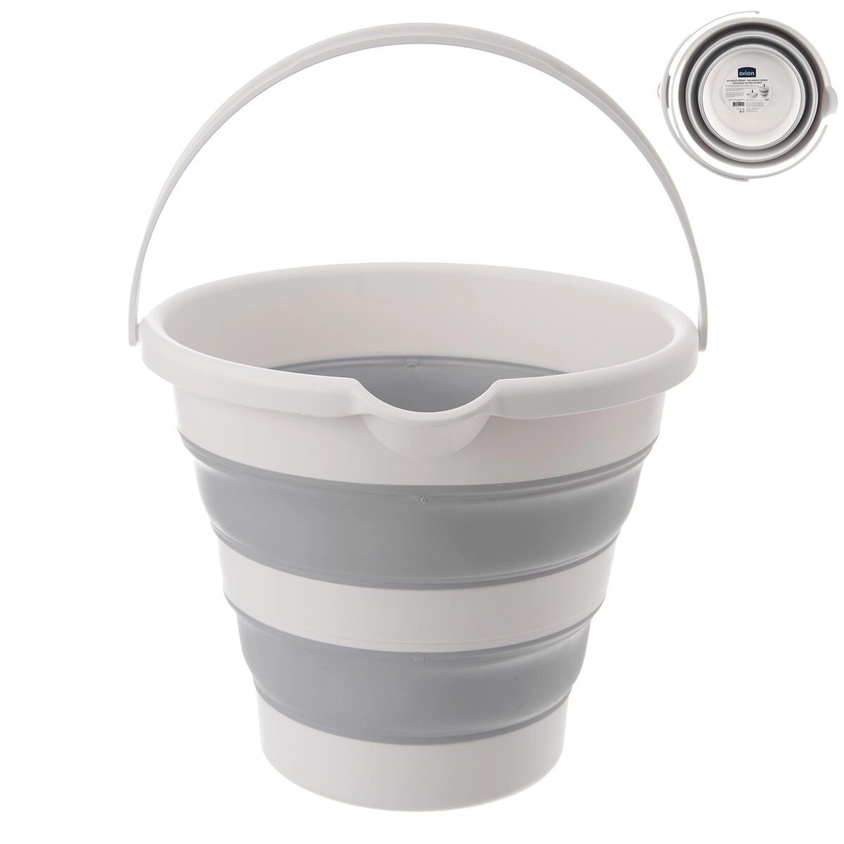 E-shop Hobby Plastic Skladacie vedro plastové 22 x 22 x 22 cm 12 l