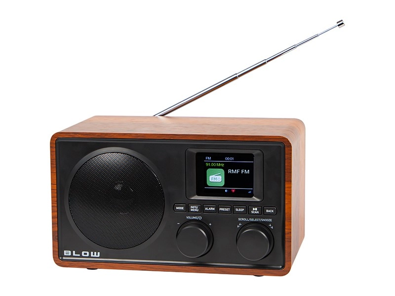 Prenosné rádio BT FM/DAB+ kuchynské čierne