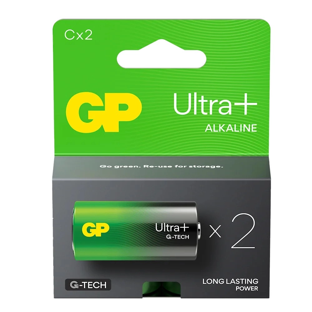 Alkalická Batéria C LR14 GP Ultra+