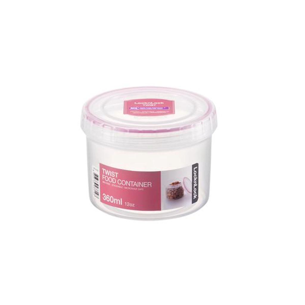 Lock&lock LLS121 Dóza TWIST kulatá 360ml