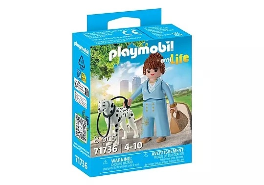 Playmobil 71736 Manažérka s dalmatíncom