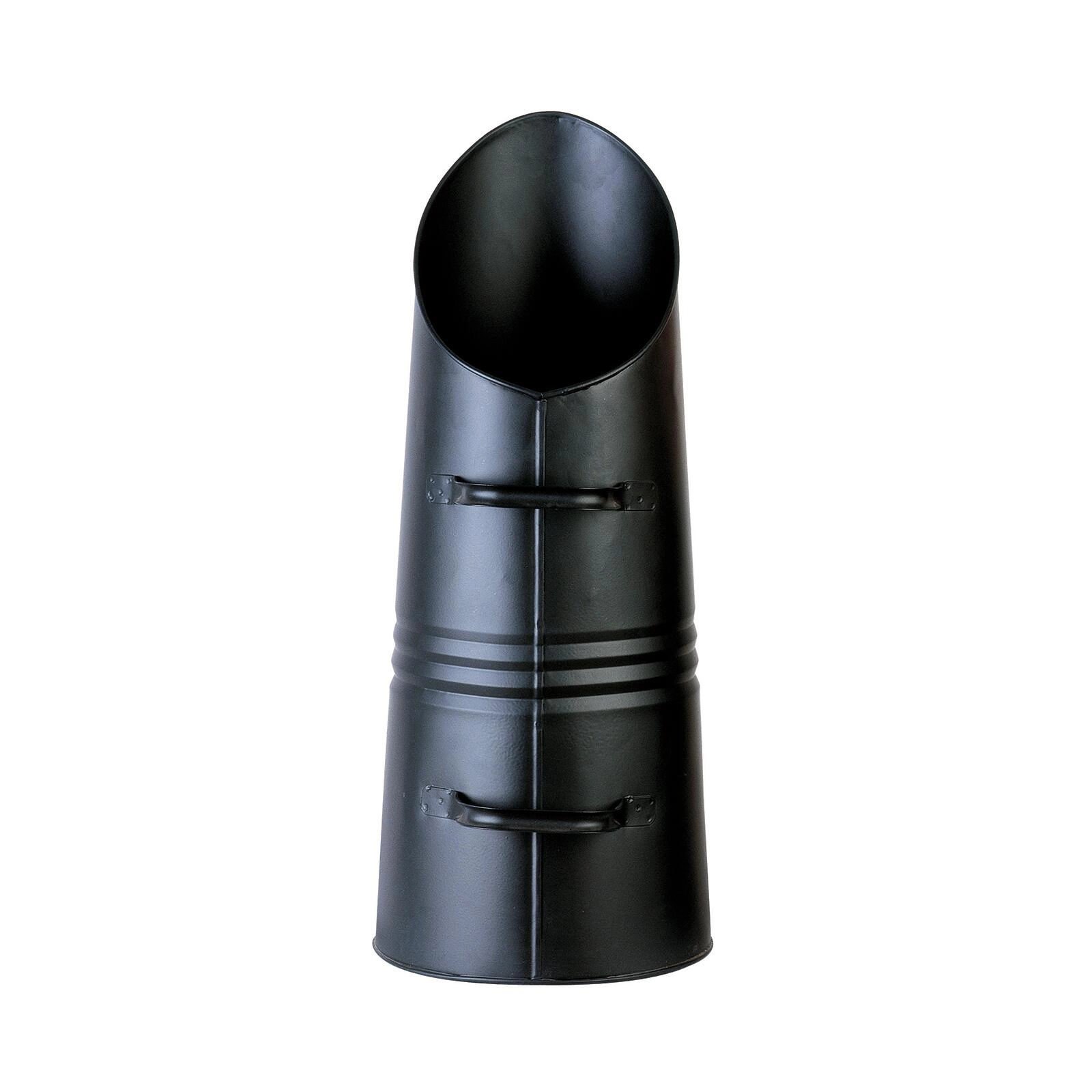 E-shop Kruhový oceľový uholník, čierny