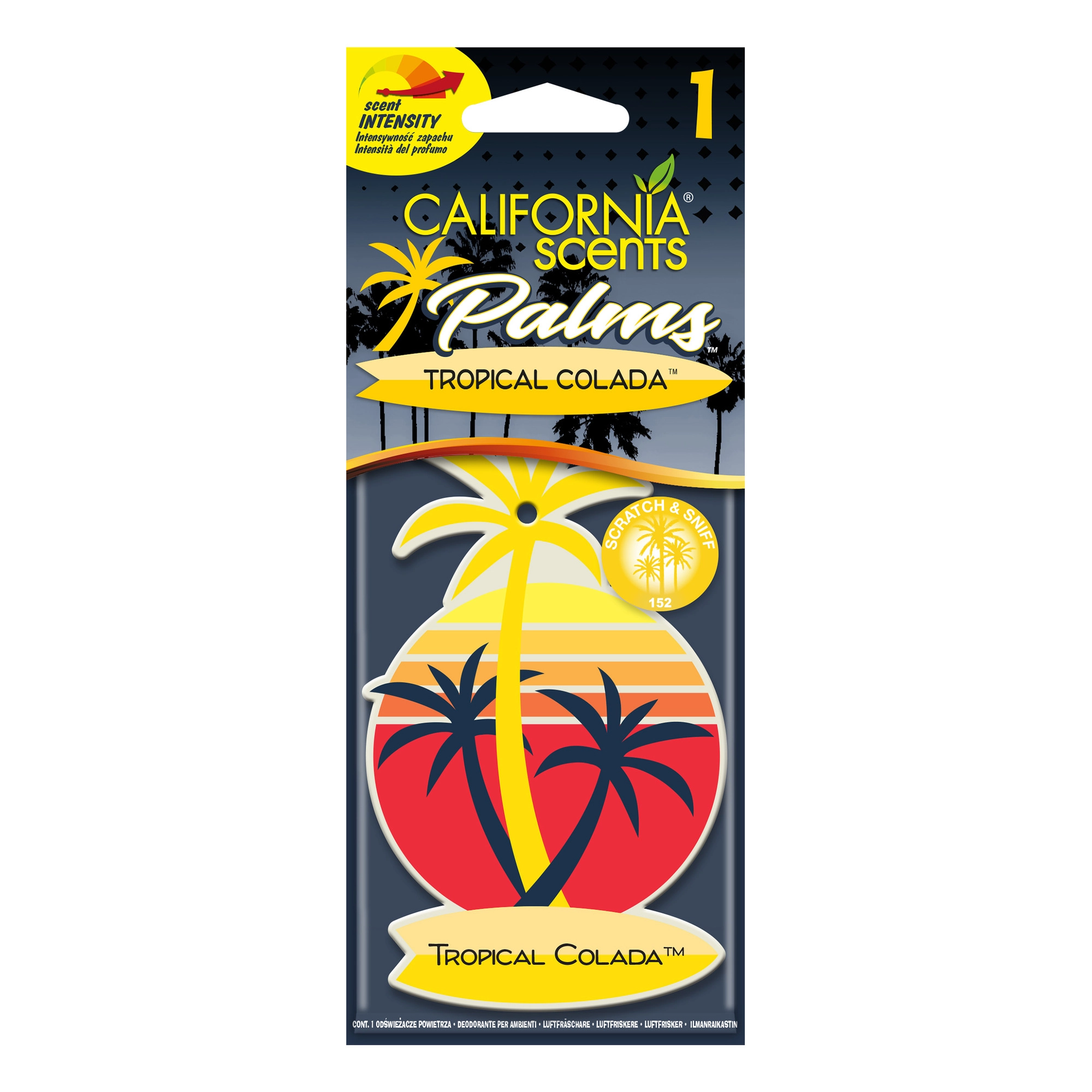E-shop California Scents Hang Out Palms - Tropical Colada