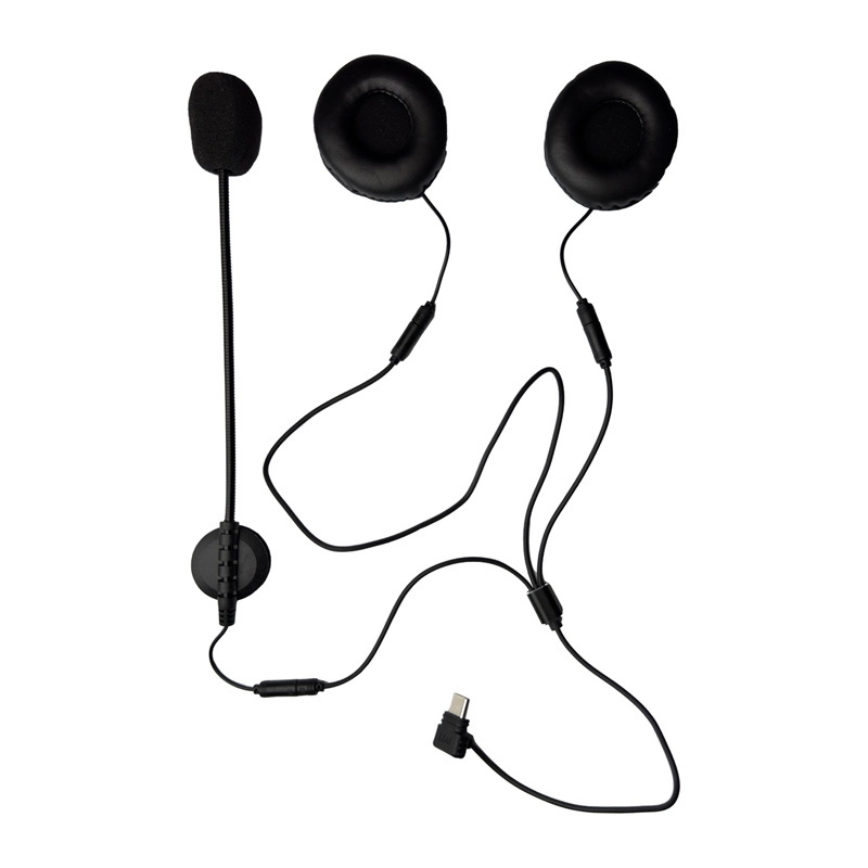 E-shop EJEAS HIFI-M4H slúchadlá do motocyklovej helmy s USB‑C pre interkomy K1/MS8/MS20