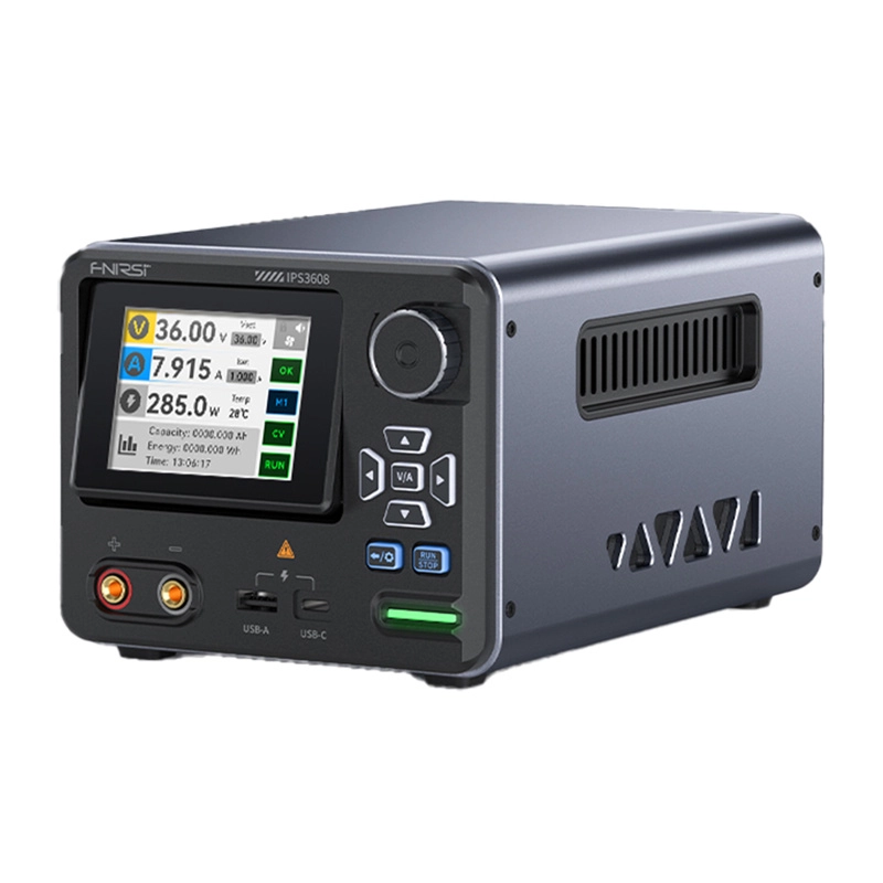 E-shop Fnirsi IPS3608 inteligentný programovateľný laboratórny napájací zdroj AC/DC 0–36 V 0–8 A