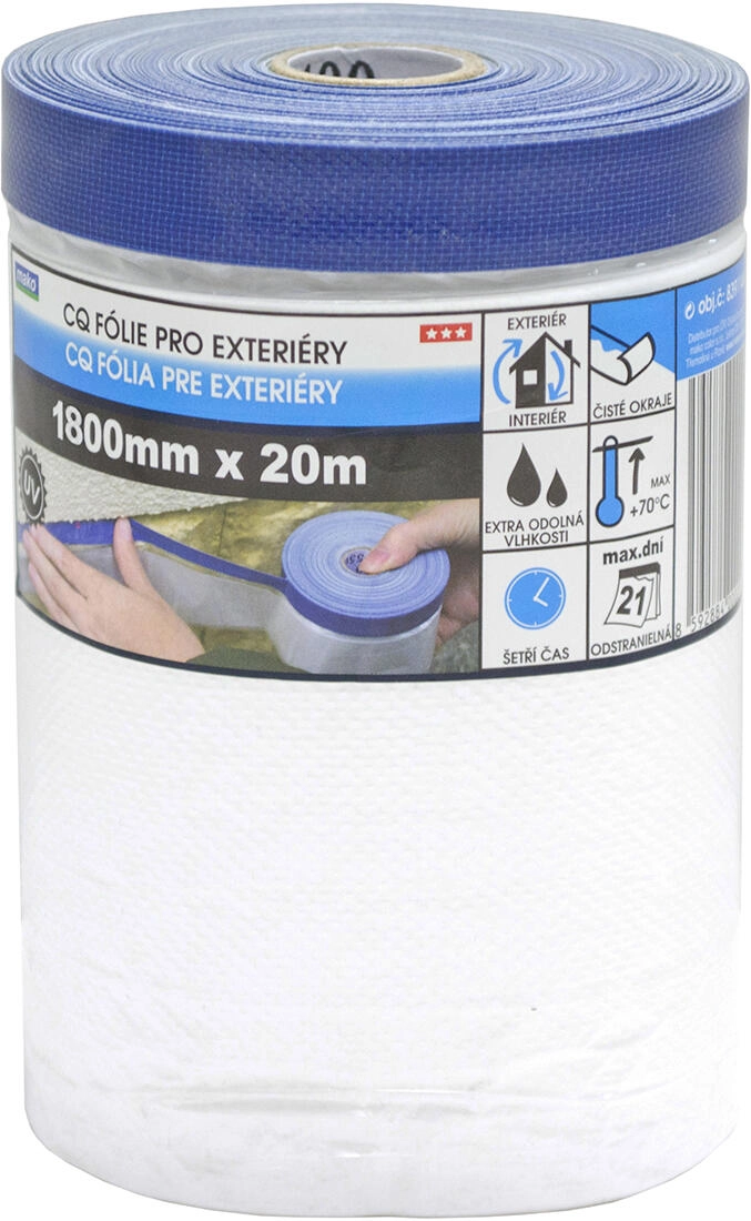 E-shop Mako CQ Zakrývacia fólia, 20 m × 1800 mm 839118