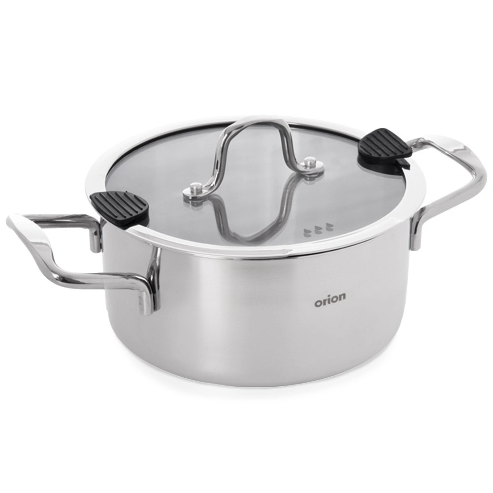E-shop Nerezový hrniec s pokrievkou VENICE 20 cm, 3 l