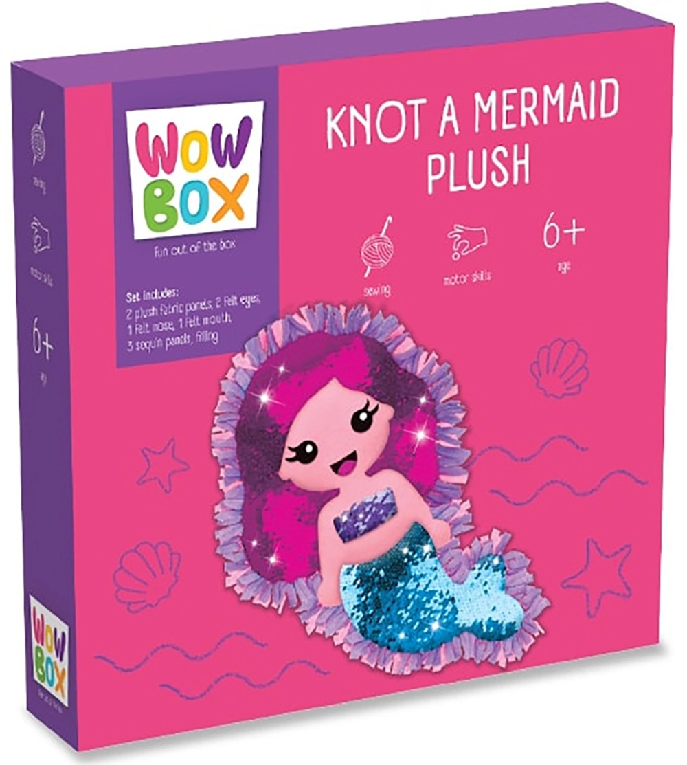 E-shop Kreatívna sada Wow Box – vankúšik Morská panna