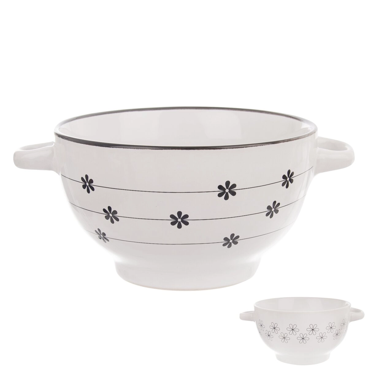 E-shop Orion miska FLOWER s ušami 14 cm