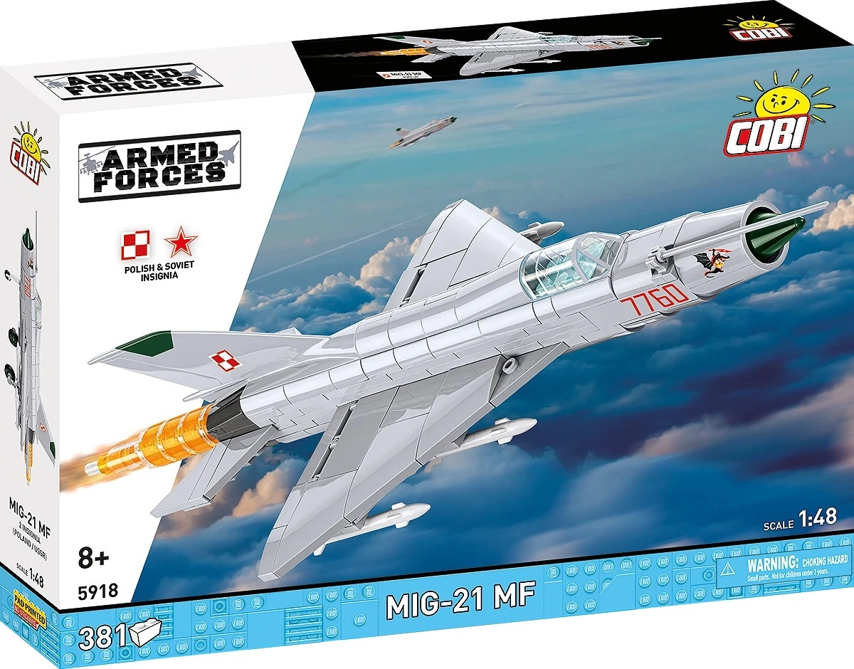 E-shop Cobi 5918 MIG-21 MF (Poľsko / ZSSR), 1:48, 381 k