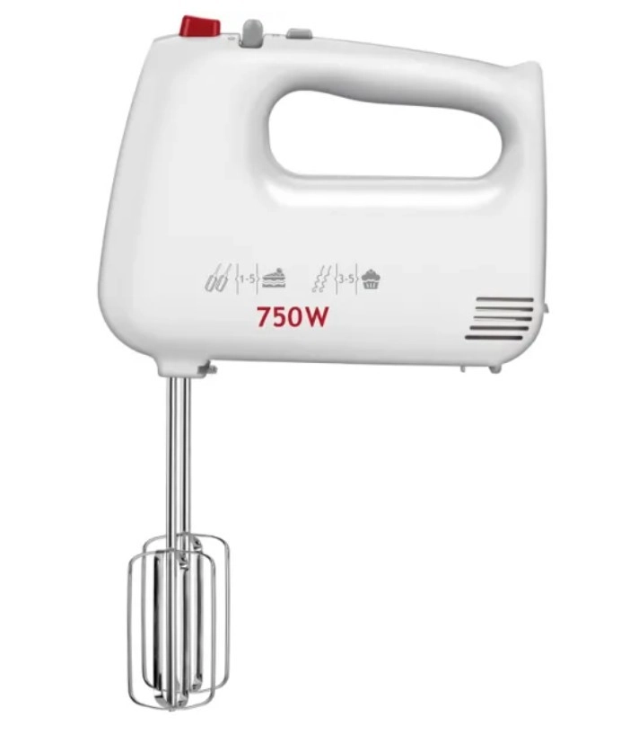Ručný mixér biely 750W