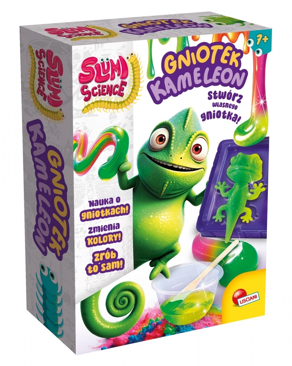 Súprava Slumi Science - Antistresový Chameleón