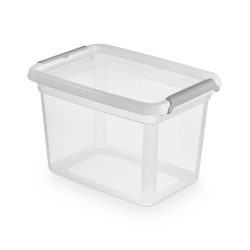 E-shop Basestore úložná dóza s vekom a klipsami 2 l