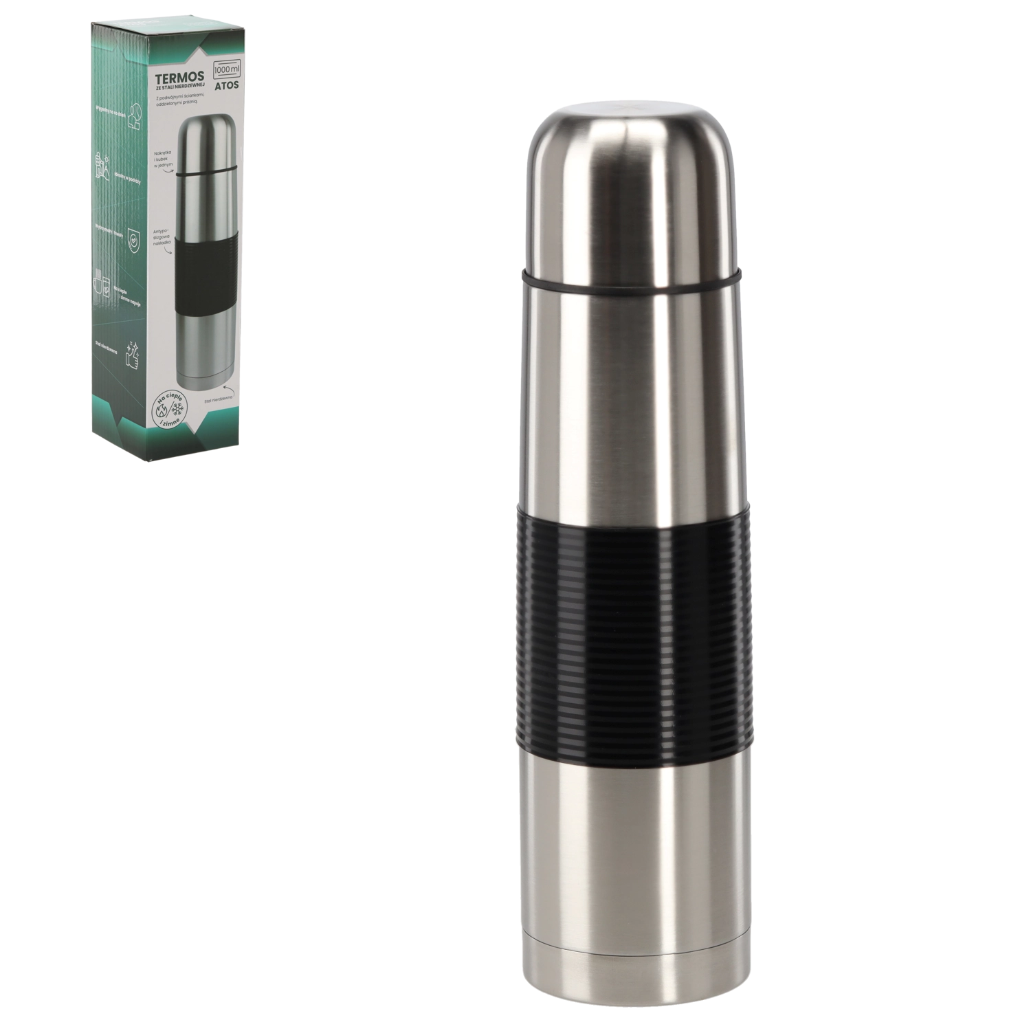 Chomik termoska Atos 1000 ml
