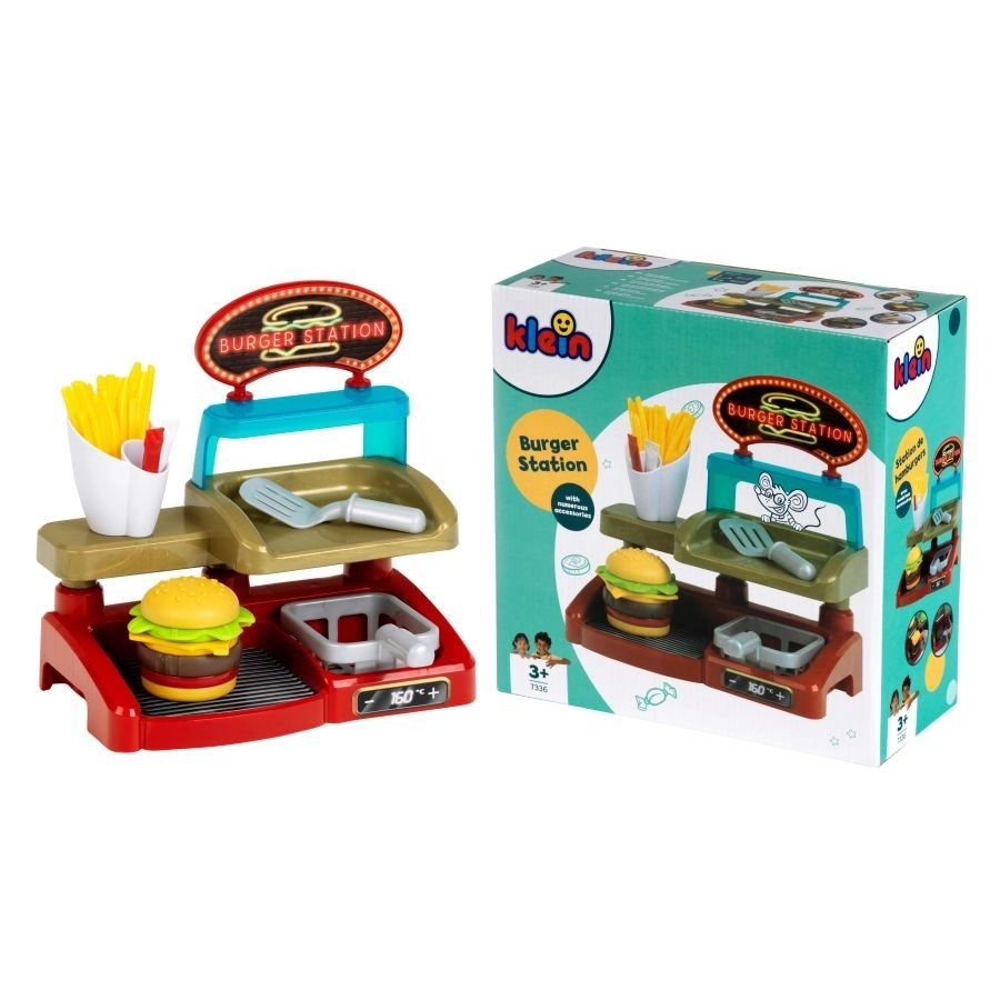 E-shop Burger shop – kreatívna sada na hranie s burgerom a hranolkami