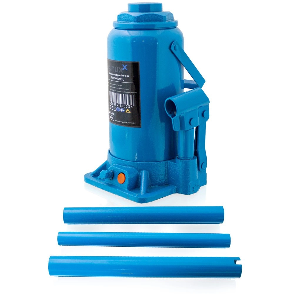 hydraulický fľašový zdvihák 30 t pre dielňu a stavbu