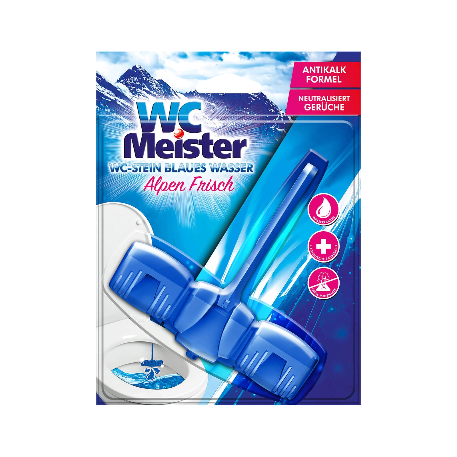 E-shop WC MEISTER Tuhý wc blok Alpen Frisch 45 g