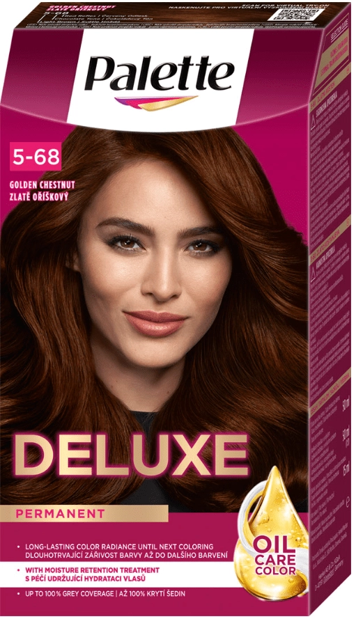 E-shop Palette de luxe 5-68 zlatá oriešková