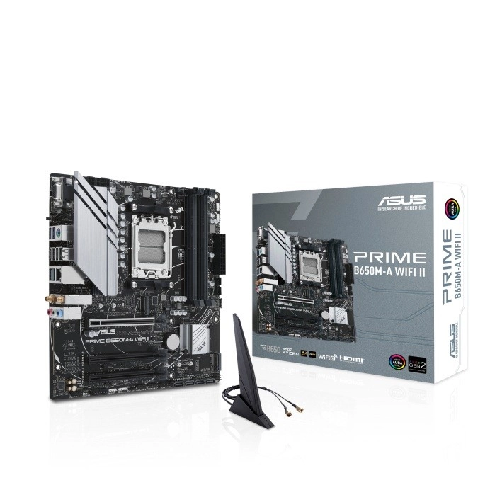 asus prime b650m-a wifi ii micro-atx základná doska s am5 a ddr5