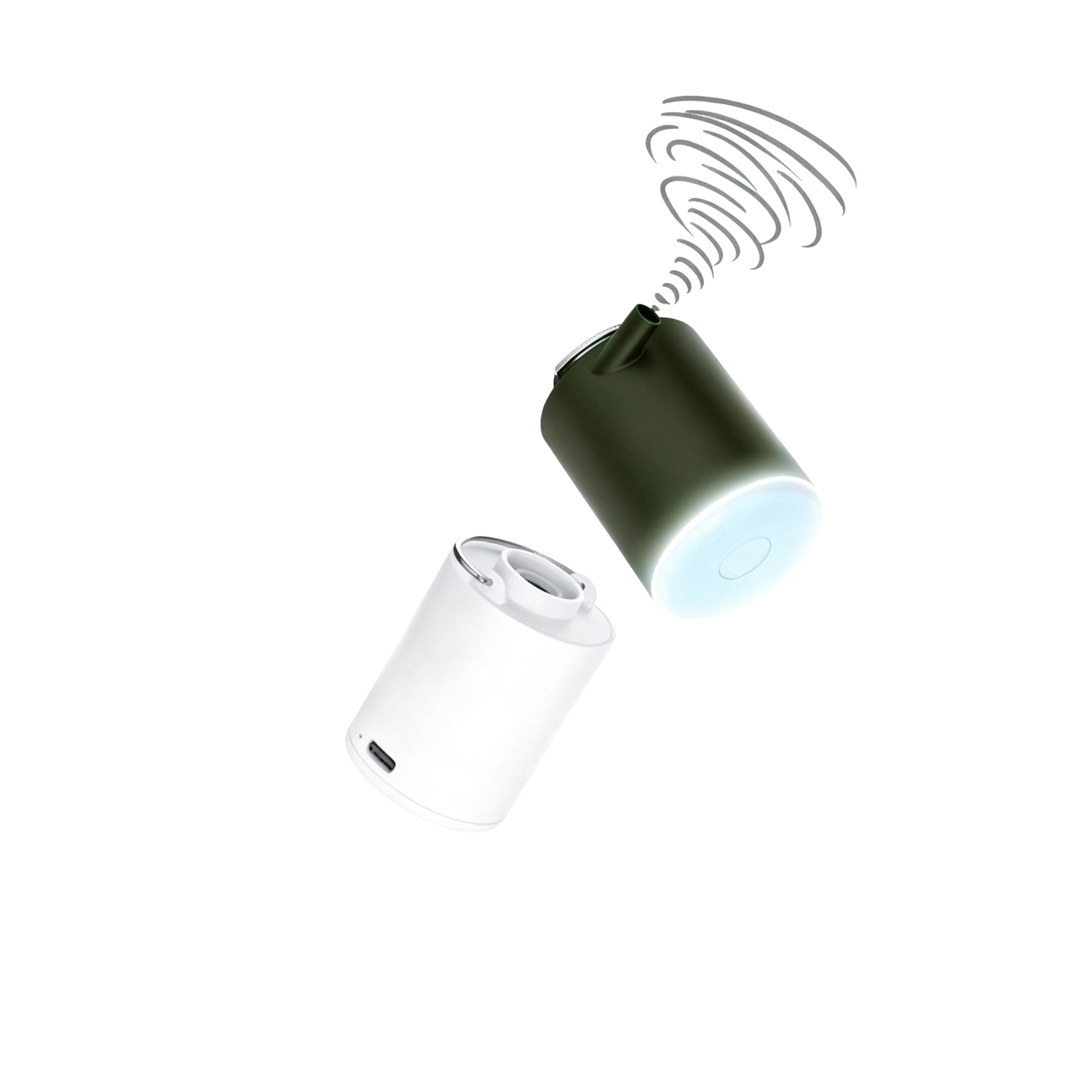 Elektrická kempingová pumpa na matrace 3,7 V s USB‑C