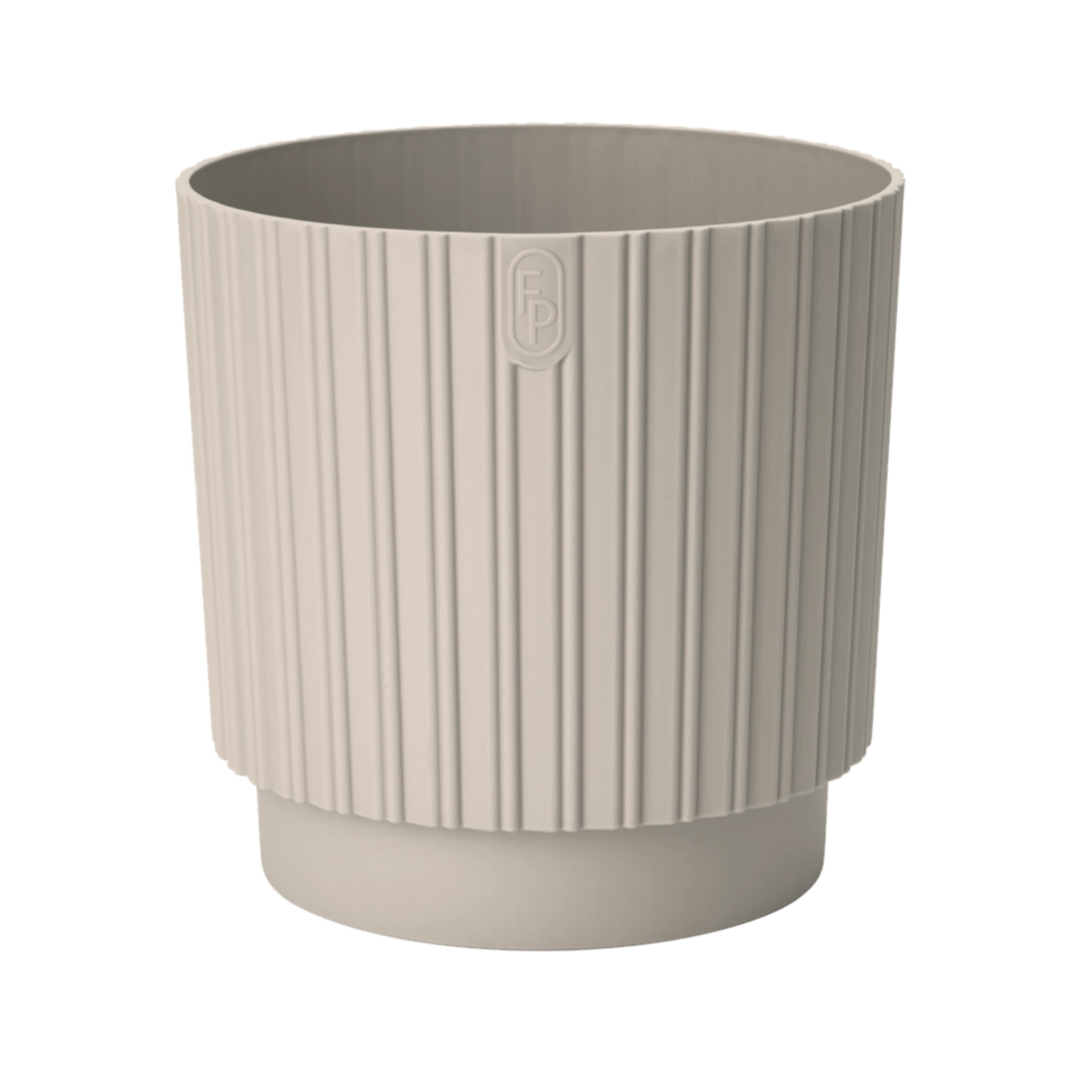 E-shop Kvetináč MIKA Cyli Petit ECO Recycled 26 cm mandľový