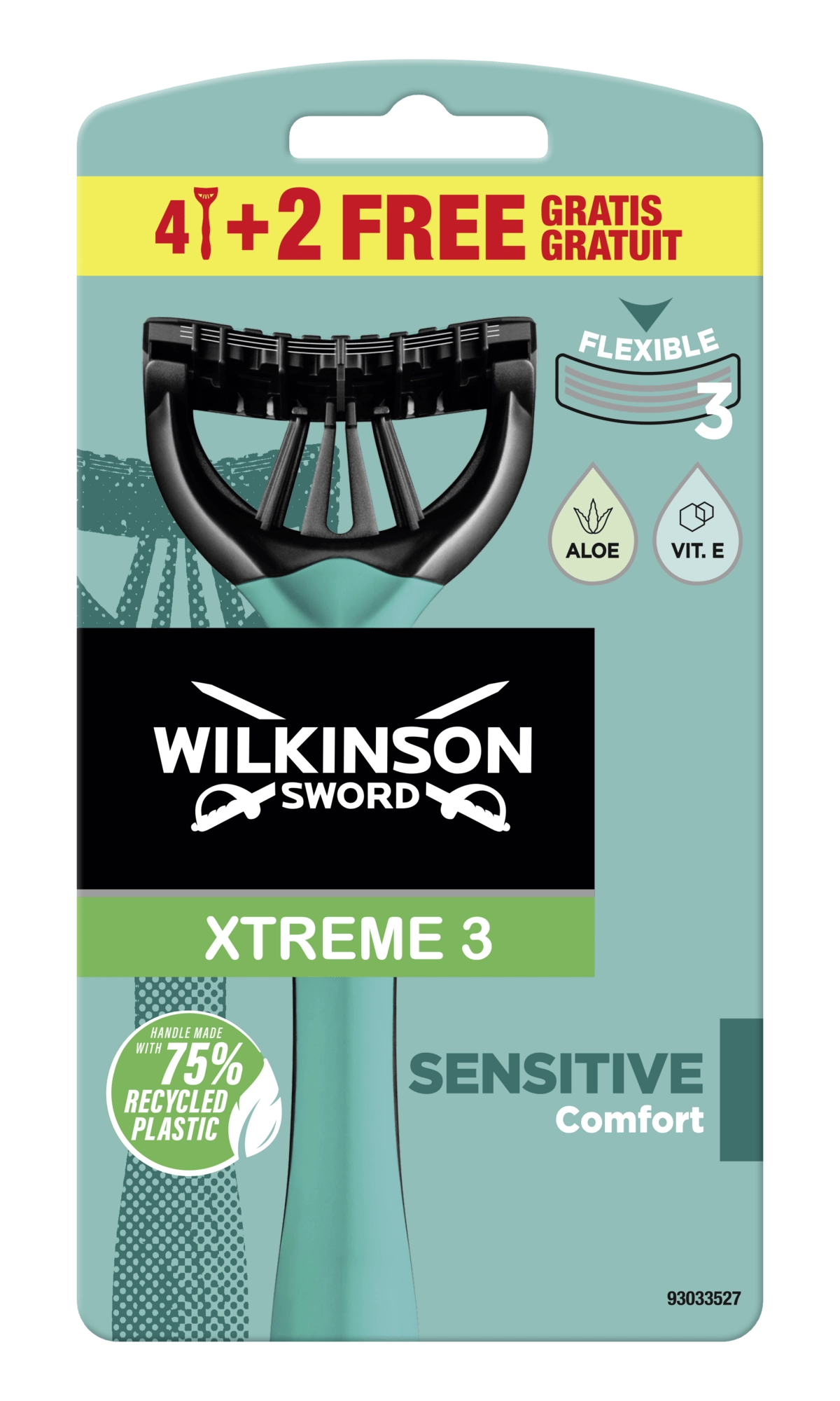 E-shop Wilkinson Sword Xtreme 3 Beauty Sensitive 6 Ks