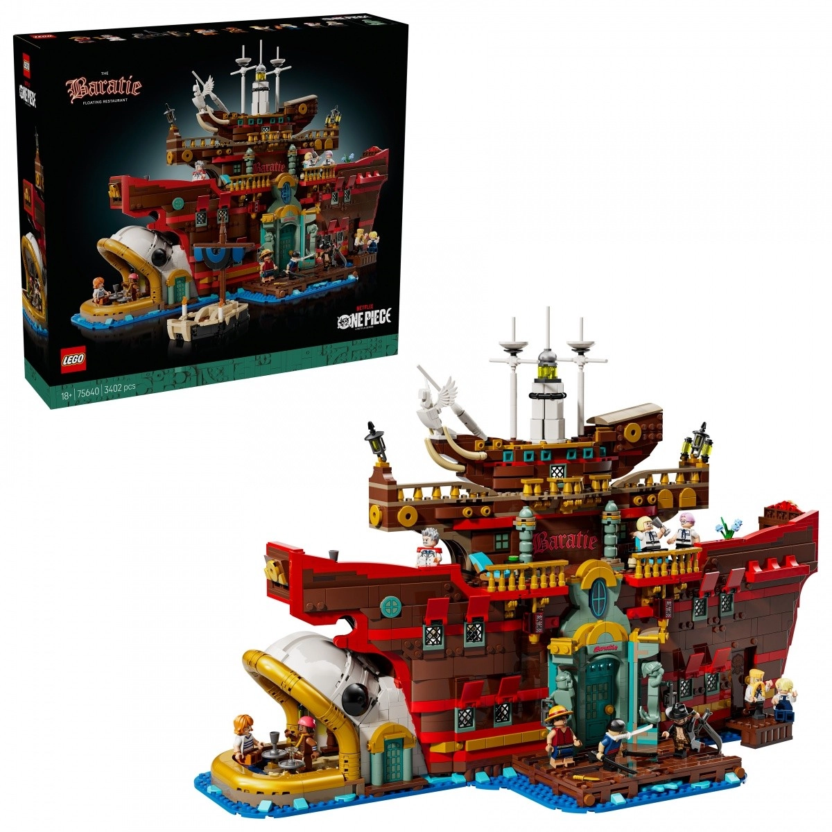 E-shop LEGO® ONE PIECE 75640 Plávajúca reštaurácia Baratie