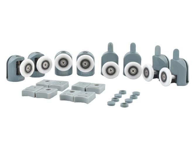 E-shop ISO 3305 Kolieska k sprchovacím kútom 8 ks