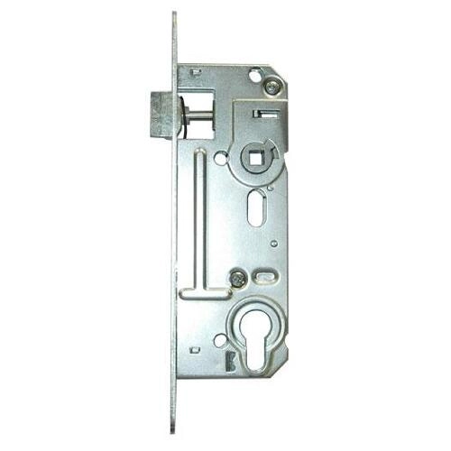 E-shop Zadlabací vložkový zámok, rozteč 90 mm, hĺbka 60 mm, pravý/ľavý, biely pozink