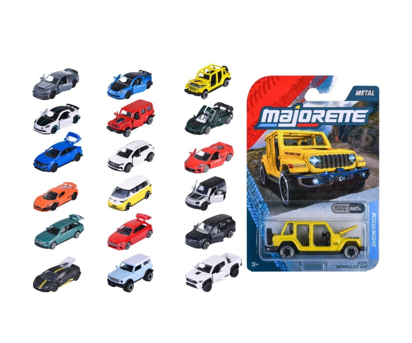 E-shop Majorette Showroom Autíčko Premium, 18 druhov
