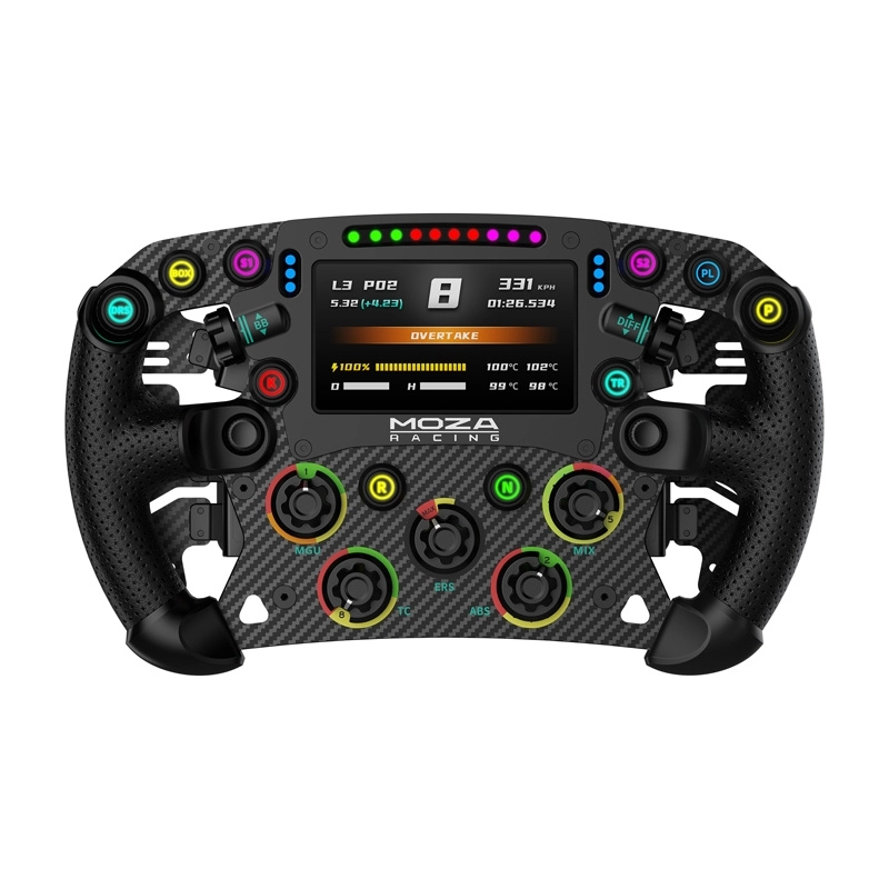 Moza FSR V2 formulový volant pre PC so 4,3" dotykovým displejom