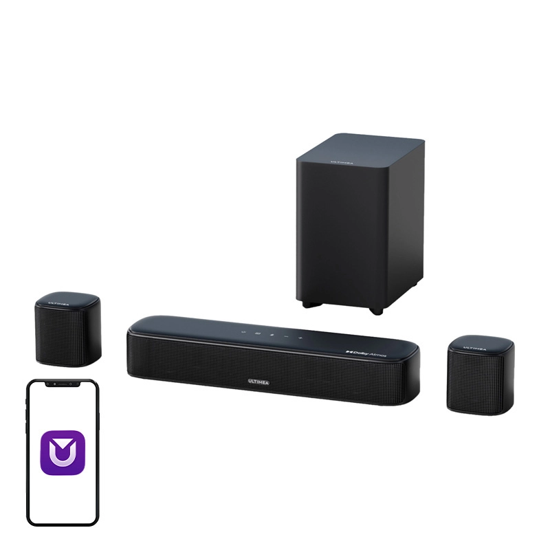 Ultimea Aura A50 Pro soundbar 5.1 s Dolby Atmos a subwooferom