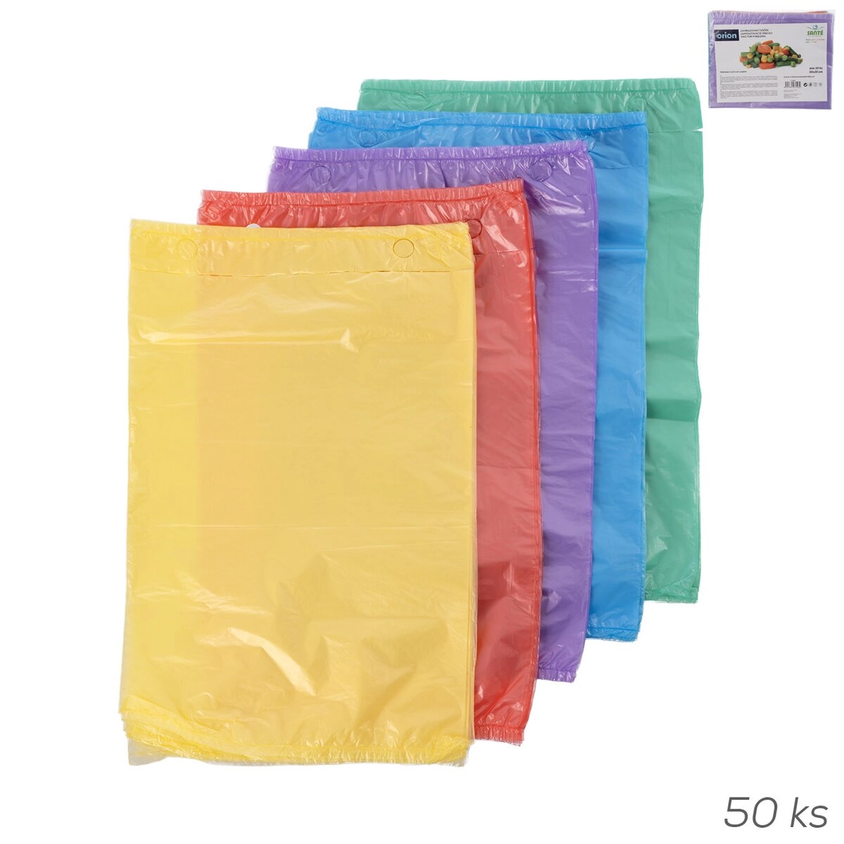 E-shop Mraziace vrecká mix 30 × 20 cm 50 ks