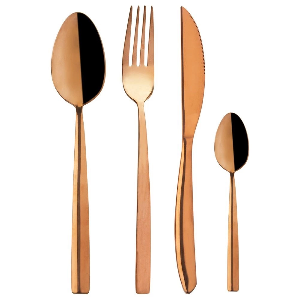 E-shop Orion 24-ks sada príborov COPPER, medená