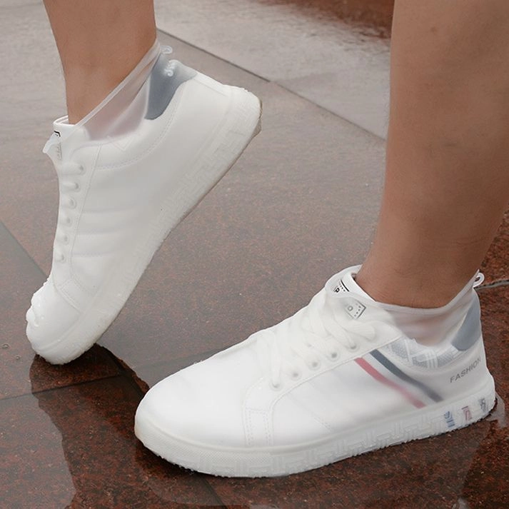 E-shop Gumové nepremokavé chrániče topánok veľkosti „35-39“ – biele