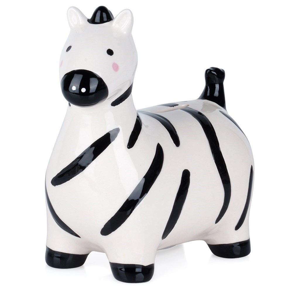 E-shop Keramická pokladnička zebra