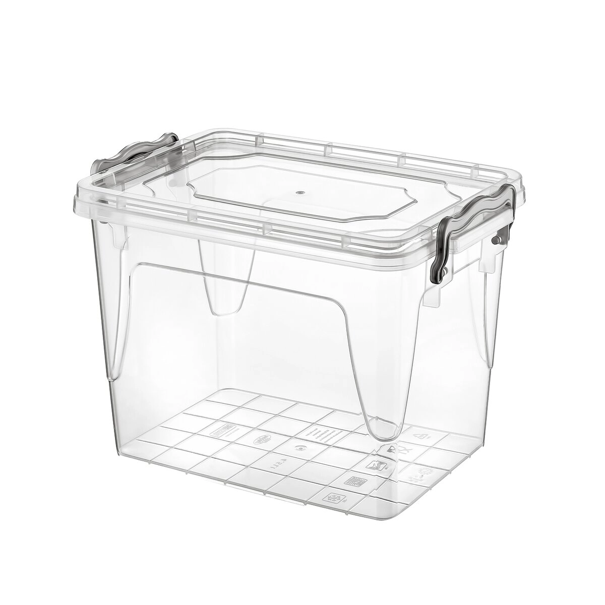 E-shop Plastový úložný box MULTI obdĺžnikový vysoký 4,5 l