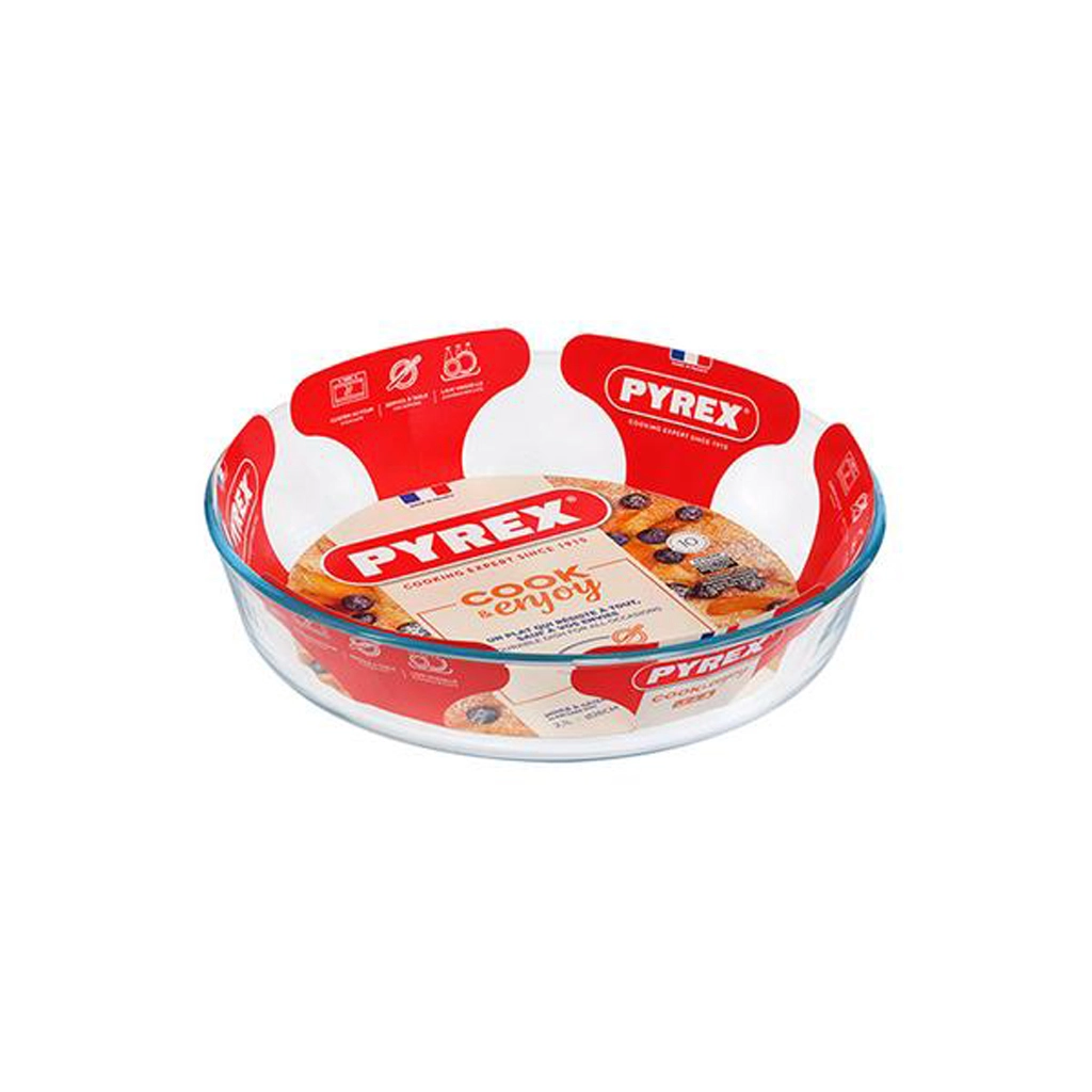 E-shop Pyrex Sklenená zapekacia forma na koláč a tortu 26cm