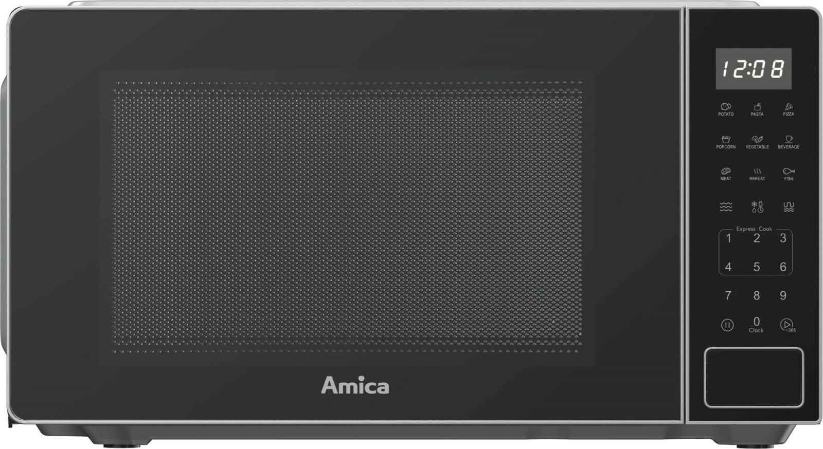 Mikrovlnná rúra Amica s elektronickým ovládaním a combigrilom