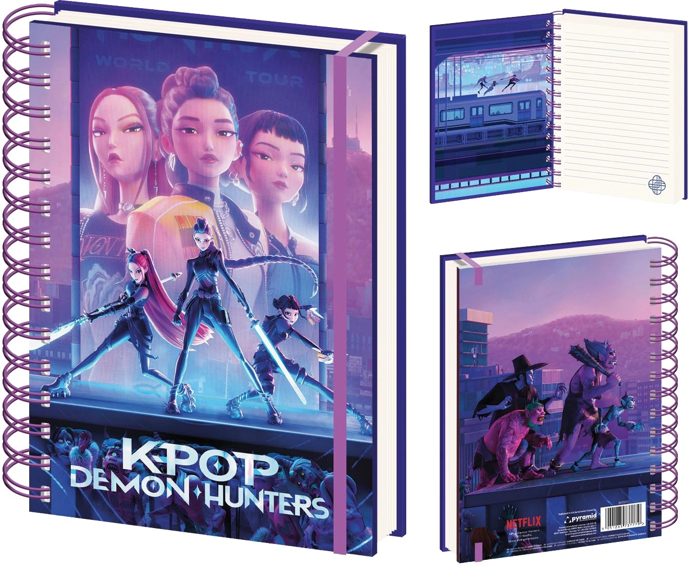 E-shop Kpop Demon Zápisník Hunters A5