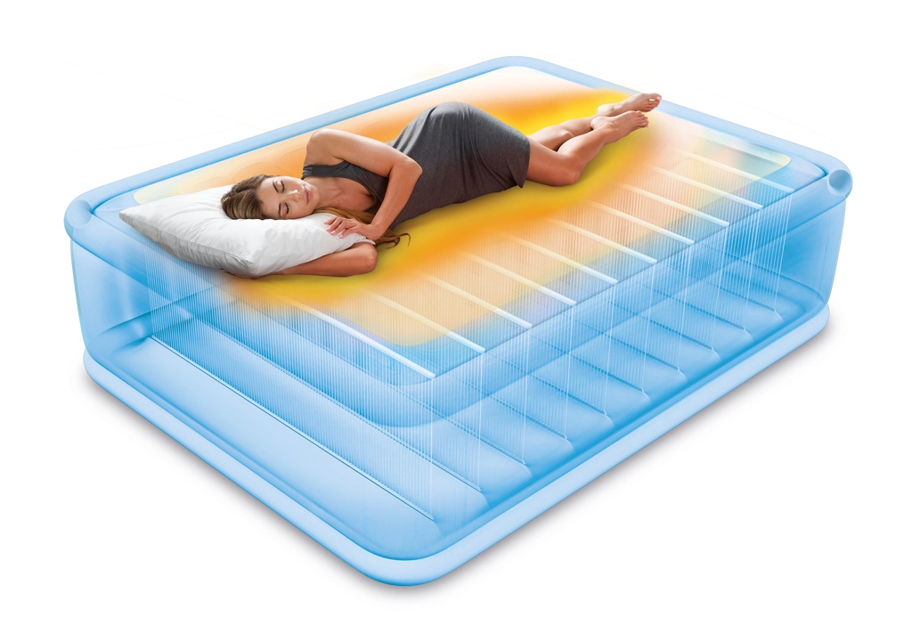 E-shop INTEX QUEEN THERMALUX AirBed WITH FIBER-TECH BIP 152x203x51 cm 64478NP