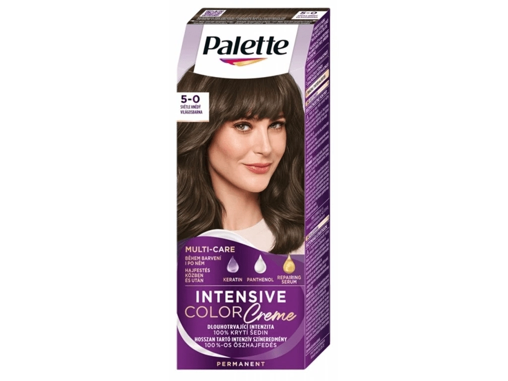 E-shop Schwarzkopf Palette Intensive Color Creme N4 svetlá hnedá