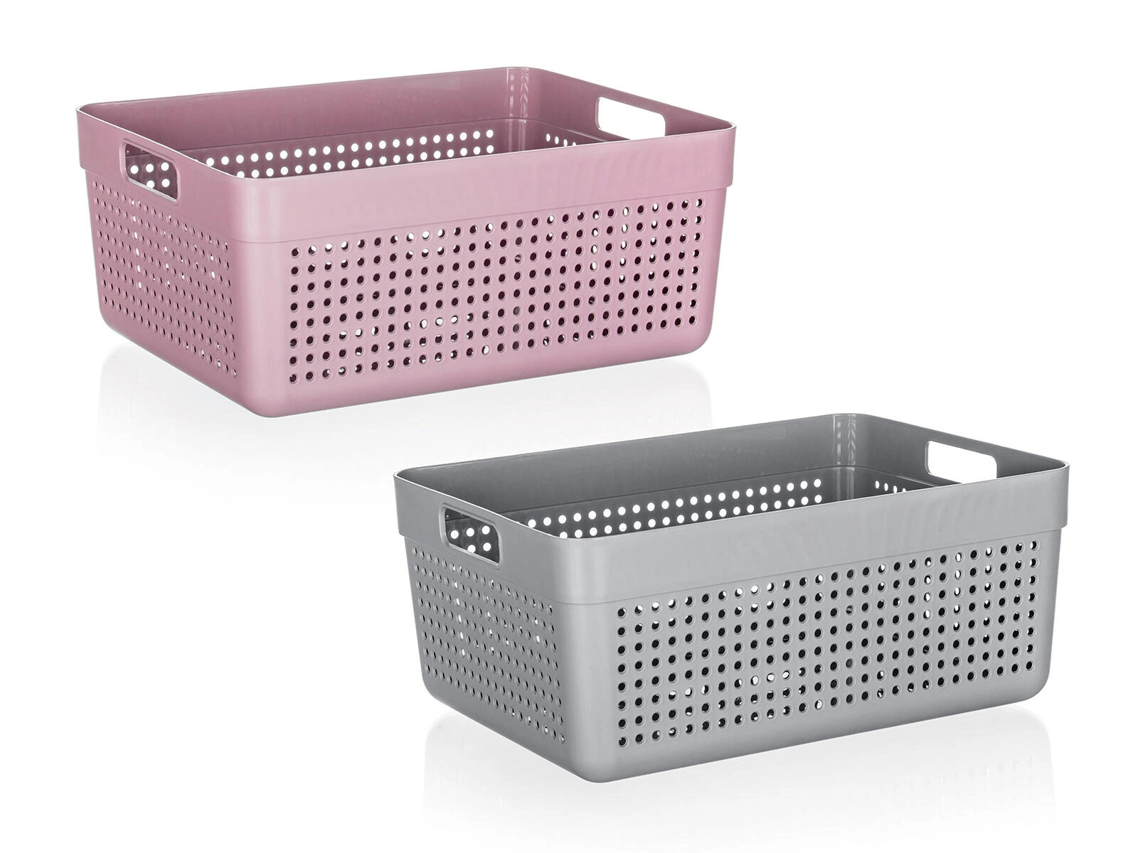 E-shop Plastový organizér TERRA 32,5 × 23,5 × 14 cm – mix farieb