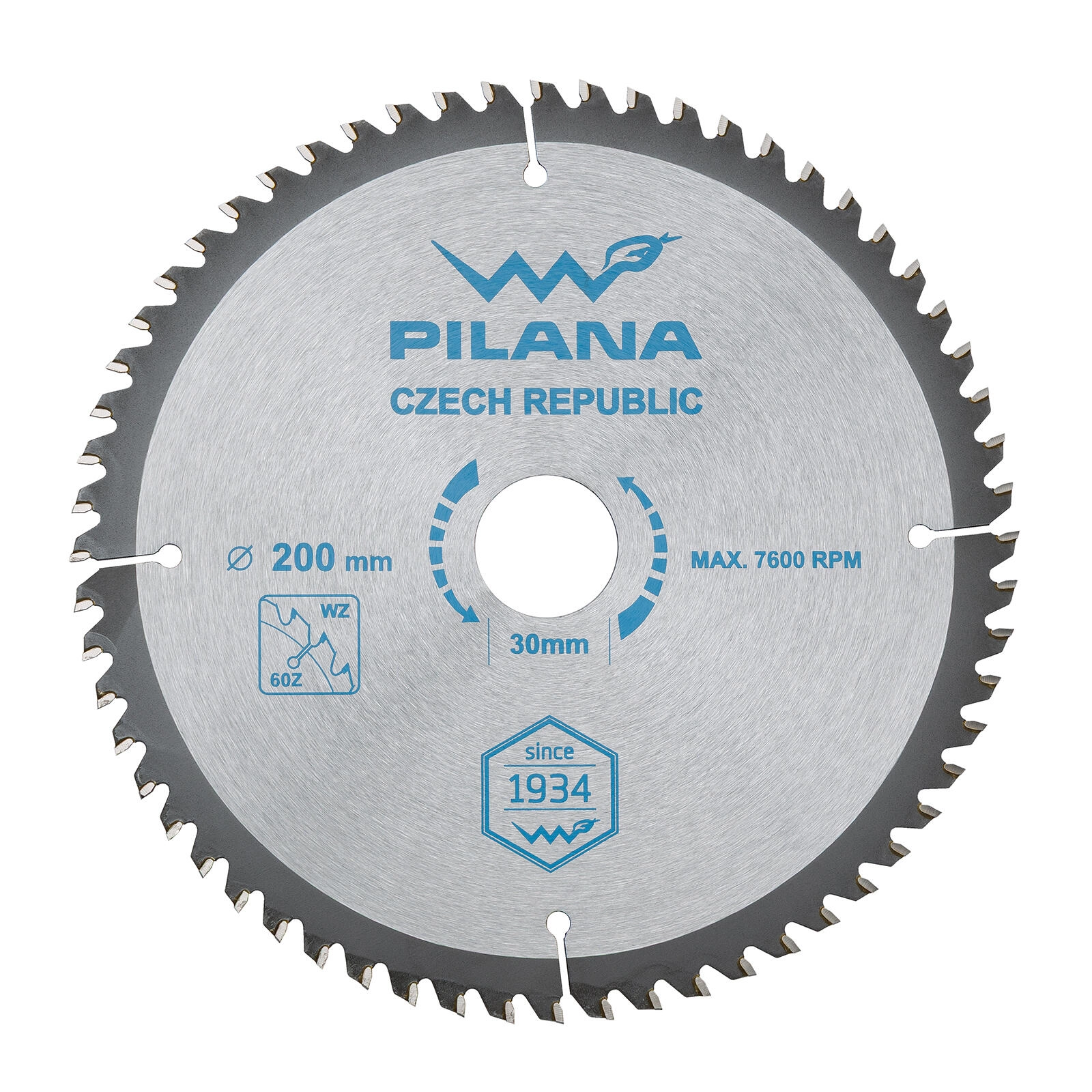 E-shop Pílový kotúč PILANA SK 5255 WZ 200 × 2,2 × 30, 60 zubov