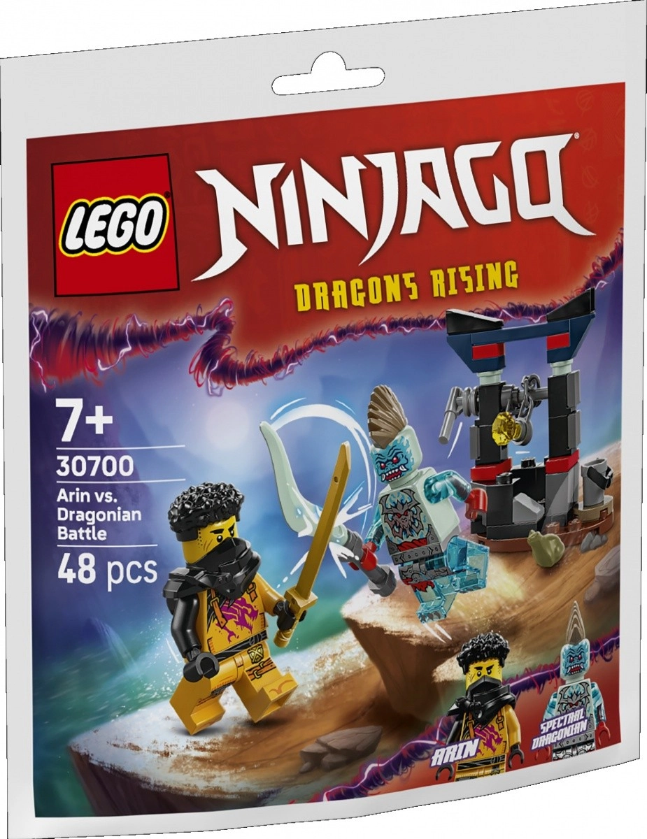 Kocky NINJAGO Arinov súboj s drakom